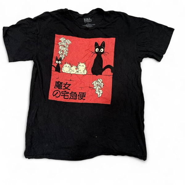 Women's black T-shirts