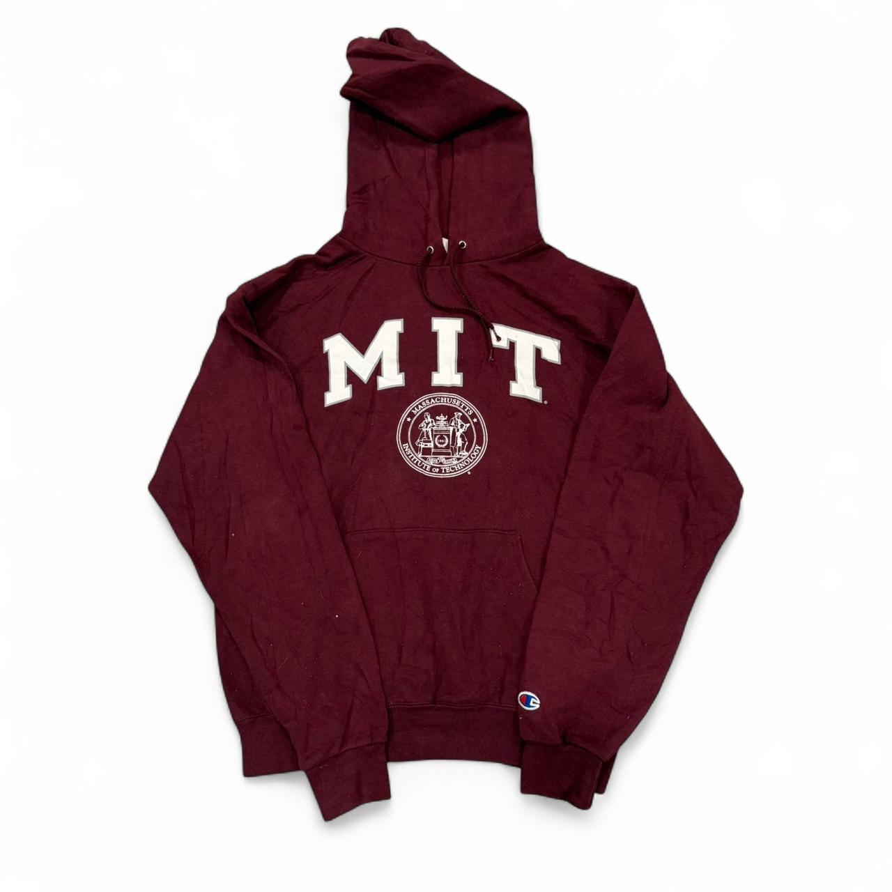 Champion Men's burgundy red Hoodies