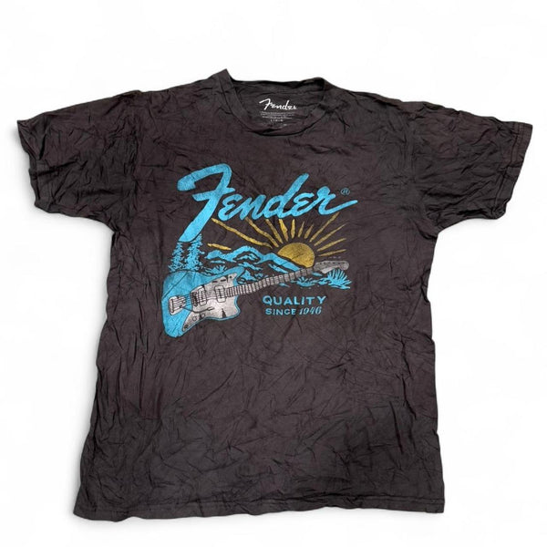 Fender Men's grey black T-shirts