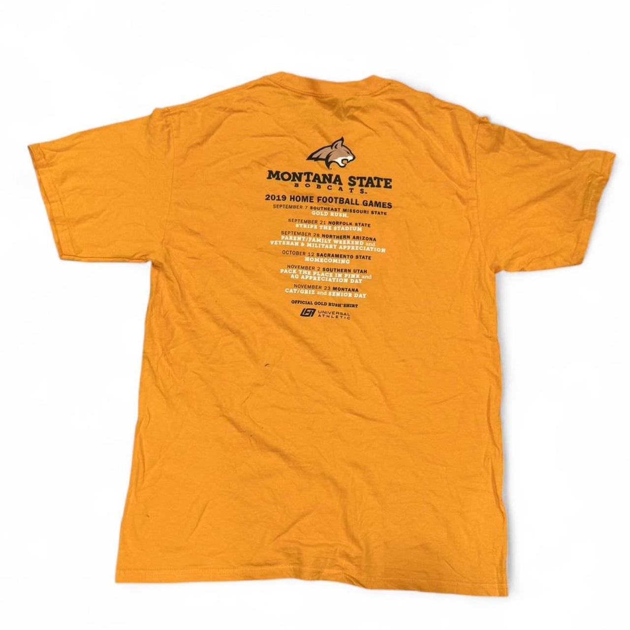 Men's orange yellow T-shirts